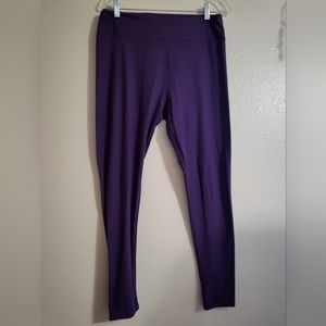 Solid Purple Lularoe Leggings